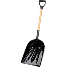 Union Tools 1681500 Poly Snow Scoop 14"W x 17-3/4"L Polyethylene Blade
