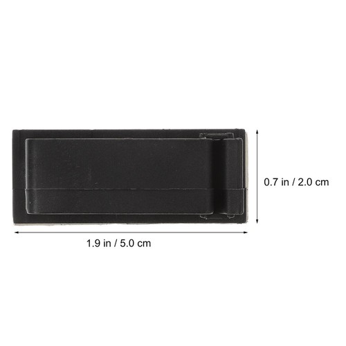 50 Pcs Kabelfixierclip Büro Schnürschnallen Zum Organisieren Draht-Clip - Afbeelding 4 van 12