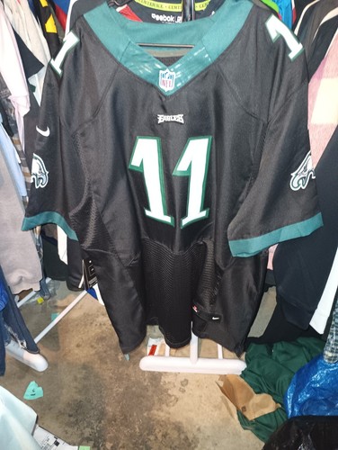 Neu! Nike Philadelphia Eagles Herren Größe (60) Carson Wentz Game Trikot schwarz - Bild 6 von 10