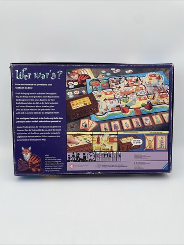 Wer wars Wo wars 3 Spiele Ravensburger Brettspiel Elektronik Geprüft - Bild 9 von 22