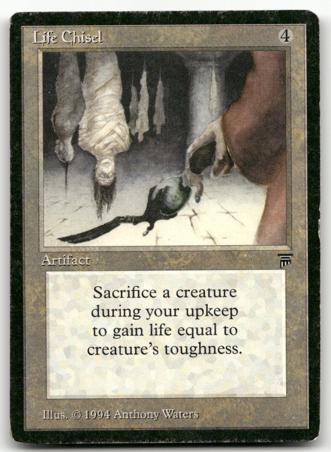 Life Chisel (MP) Legends LEG Magic MTG