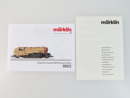 Märklin 88932 Z - Stoomlocomotief Serie 85 Exclusief Bronzen Model Feinguss Edit - Foto 22 di 23