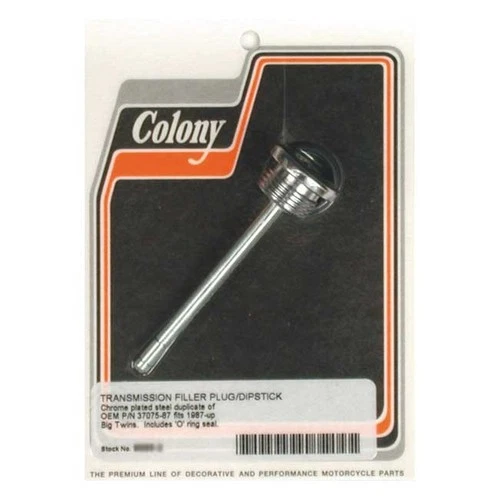 Chrome Transmission Fill Plug for Harley Davidson Big Twins (1987-2006)