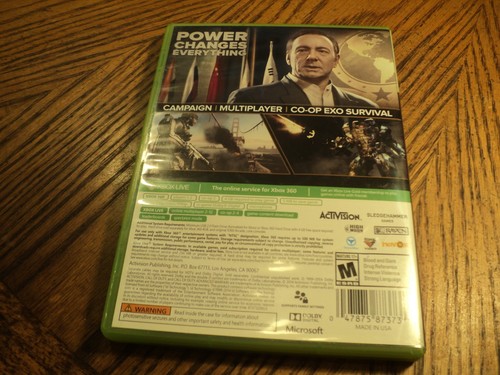 XBox 360 Call of Duty Advanced Warfare (Microsoft, XBox 360, 2014) Complete - Bild 10 von 10
