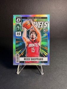 2024-25 Panini Donruss Optic Net Marvels Holo Prizm Reed Sheppard #4 Rookie RC