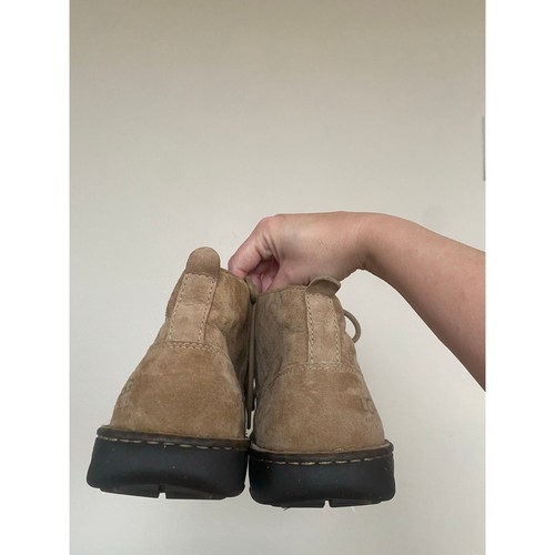 Kaum getragene UGG Australia Leder Chukka Stiefel US Herren 10,5 - Bild 4 von 8