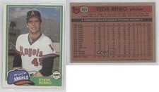 1981 Topps Traded Steve Renko #821