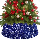 Christmas Tree Collars 23.6 inch Glitter Christmas Tree 23.6 Inches Royal Blue