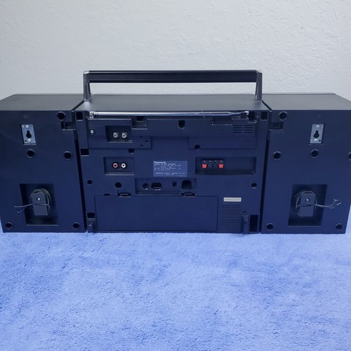 Grabadora BOOMBOX PANASONIC RX-CW200F de colección totalmente funcional buen estado - Imagen 22 de 24