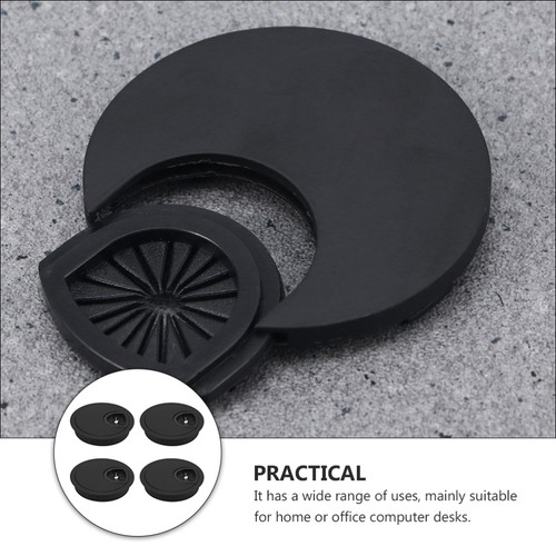 4pcs Table Round Cable Box Useful Organizer Box Cable Hole Cover - 第 6/12 張圖片
