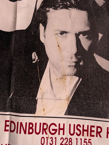 Original THE HUMAN LEAGUE - Usher Hall Edinburgh Konzert Poster 1989 - Bild 13 von 17