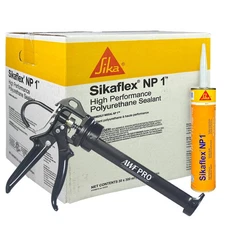 MasterSeal NP 1, 10oz. Polyurethane Sealant, Case of 30 with Caulk Gun