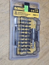 NEW DEWALT 31 PIECE SCREWDRIVING BIT SET DWAX100IR