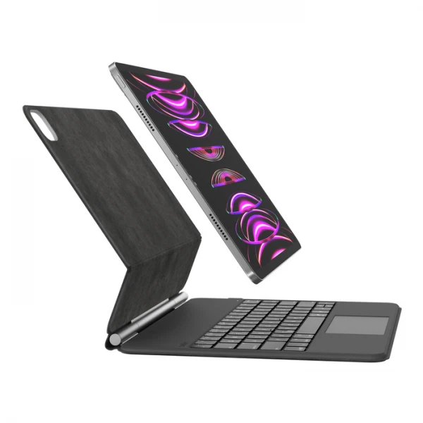 Belkin Connect 32,8 cm [12.9] Cover a guscio Nero (PRO KEYBOARD WITH CASE AND MA - Immagine 2 di 4