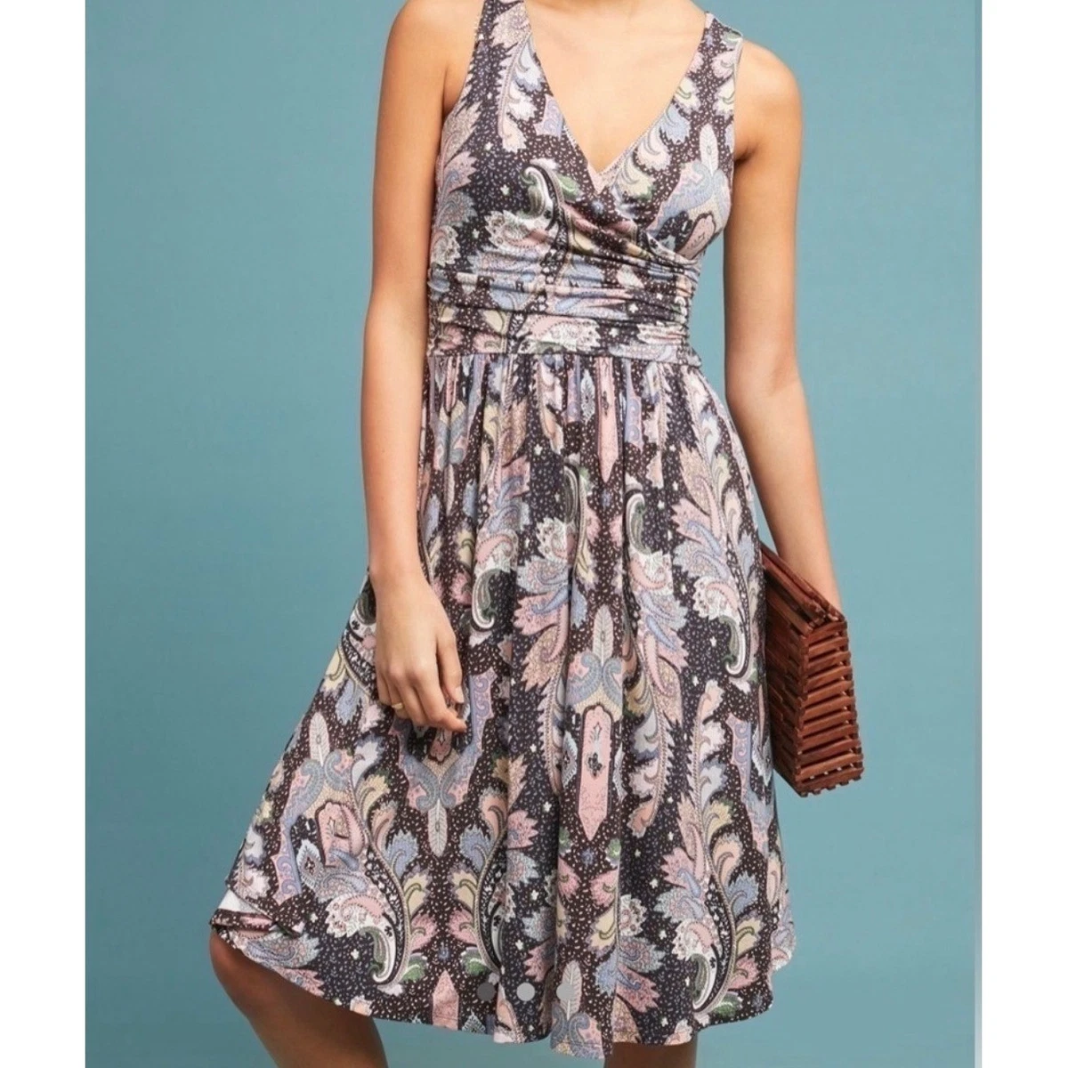 green floral embroidered dress Sage Verse Gown– Teuta Matoshi