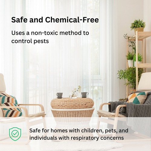 Insetticida Elettrico, 12W, 2 Tubi UV, Zapper per Insetti da Interno ed Esterno - Foto 4 di 5