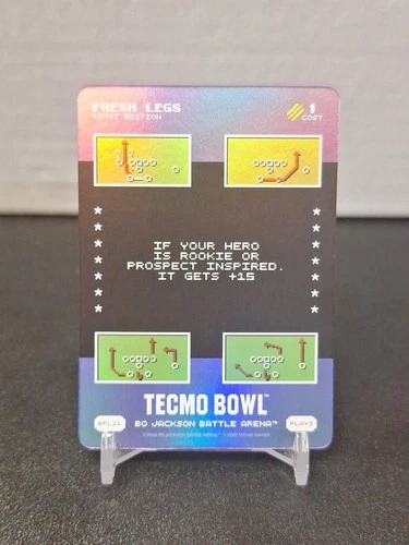 Bo Jackson Battle Arena Tecmo Bowl Fresh Legs Bonus Play Foil BPL21
