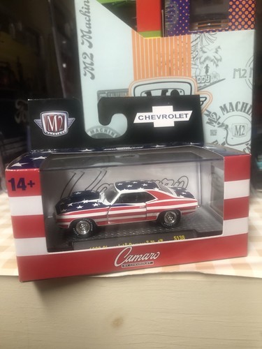 M2Machines 1969 Chevrolet Camaro ZL-1 S138 AMERICAN COLORS O’Reilly Exclusive - Bild 2 von 2