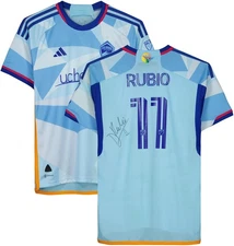 Diego Rubio Colorado Rapids Signed Match-Used #11 Jersey 2023 MLS Season-Size M