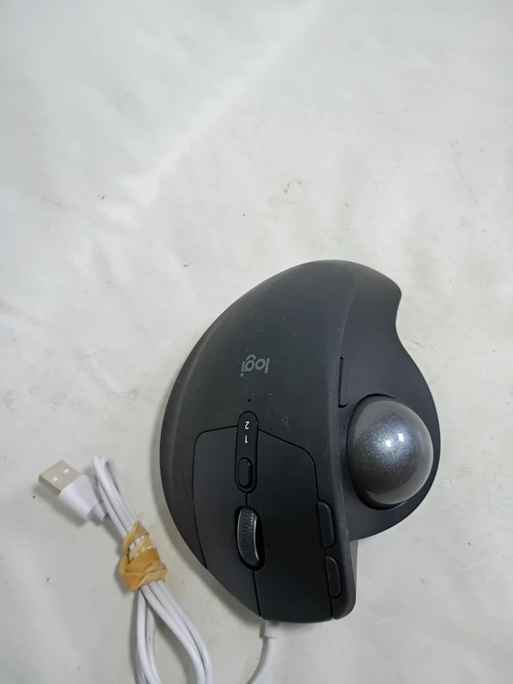 Logitech MX Ergo Wireless Bluetooth Trackball Ergonomic Mouse M-R0065 - Image 4 of 4