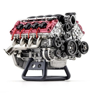 For V8 Combustion Engine Model Building Kits Internal DIY Hobby V8 Engine Model