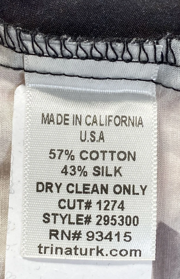 Trina Turk Women Multicolor Tank Top Size P - Image 4 of 4