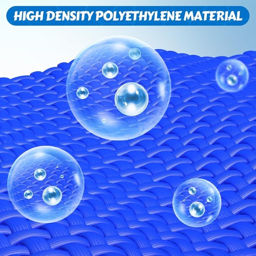 10ft Waterproof Round Pool Cover with Drawstring - Durable & UV Resistant - Bild 8 von 11