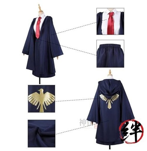 Mashle Cosplay Lemon Irving Cosplay Costume with Wig SizeS - 第 3/5 張圖片
