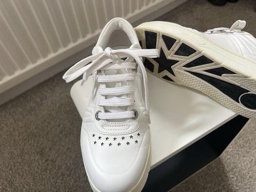 White Leather Size 4 - Picture 6 of 8