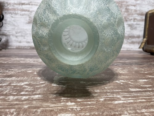 Vintage Mid Century Color Craft Plastisol Vase "Spaghetti" blau - Bild 4 von 7