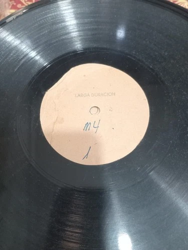 JUAN DOMINGO PERON- record of years 1956 while he was in Spain