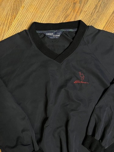Sahara By Mileta Men's Size L V-Neck Long Sleeve Pullover Windbreaker Vintage - Picture 3 of 13