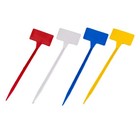 Eye Catching Upturned Nursery Tray Plant Markers Set of 10 Garden Labels