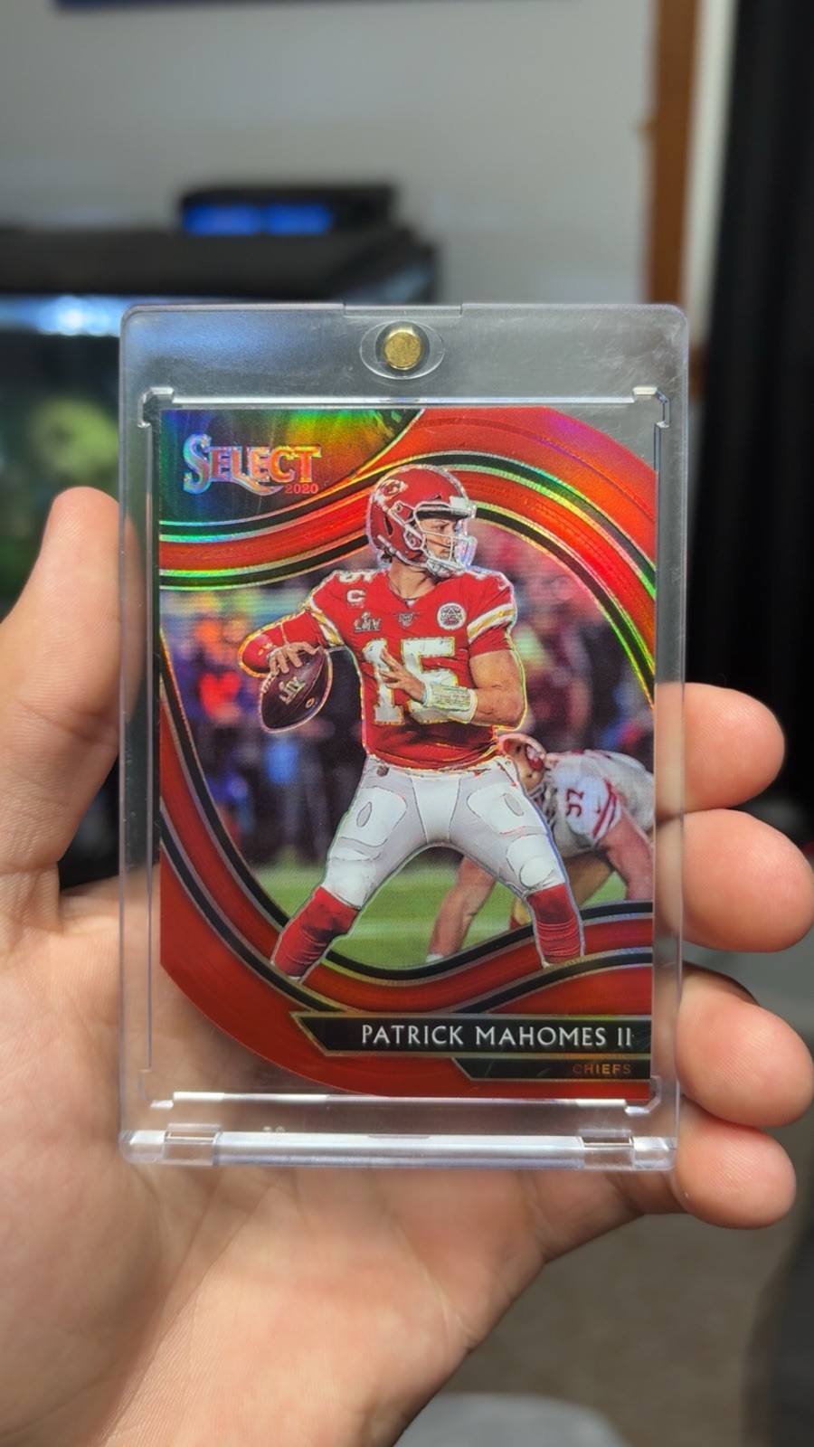 Patrick Mahomes 2020 Panini Select Field Level Red Die-Cut Prizm 🔴 COLOR MATCH