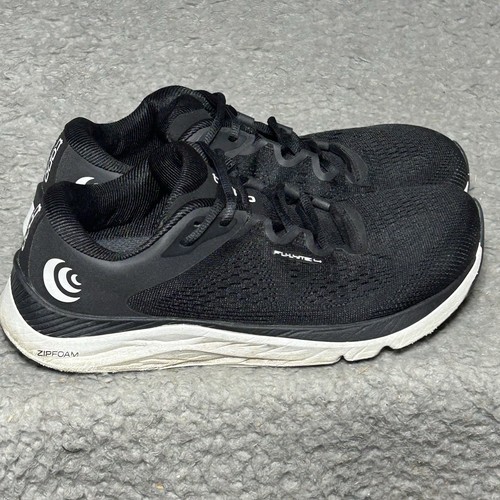 Topo Athletic Fli-Lyte 4 Shoes Womens 7.5 Black Running Comfort Walking Sneakers - Afbeelding 7 van 14