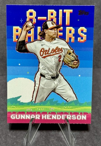 2025 Topps Celebration- Gunnar Henderson 8-Bit Ballers #8B-10 Baltimore Orioles - 第 1/2 張圖片