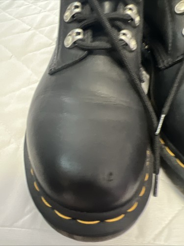 Stivali donna Doc Marten Pascal 1460 in pelle con catena taglia 11 - Foto 4 di 12