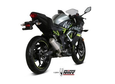 12825-Escape moto posicion STANDARD SPORT compatible con KAWASAKI NINJA 125
