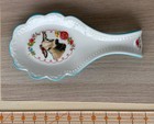 New Pioneer Woman Sweet Romance Cow Spoon Rest Farmhouse Cottage Decoration  