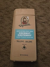 Dr. Squatch 14 oz Coconut Castaway Men Natural Body Wash (B8)