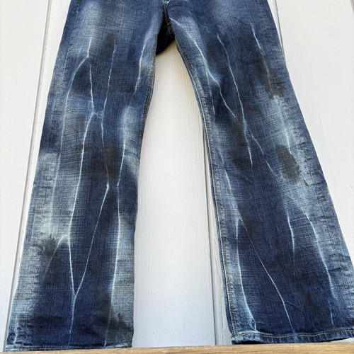 ED HARDY DENIM—CHRISTIAN AUDIGIER—Fantastisches Whiskering!—Herren 33 x 31—RAR—SEHR GUTER ZUSTAND+ - Bild 4 von 19
