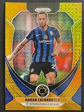 Hakan Calhanoglu 2025 Panini Prizm FIFA Club World Cup Gold Mojo 23/25 #89
