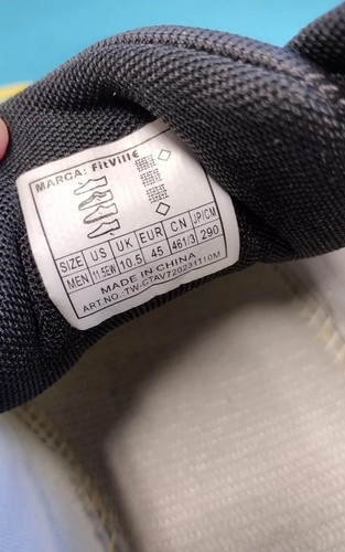 Scarpe da tennis FitVille da uomo larghe Pickleball sneakers per tutti i campi 11,5 EW - SENZA SOLETTA - Foto 12 di 14