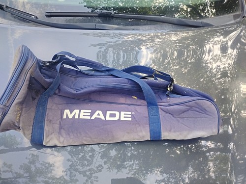 Meade #884 Deluxe Field Telescope Tripod w/ Travel Bag & Eyepiece Accessory Tray - Picture 12 of 16