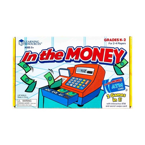 Learning Resources Boardgame In the Money Box VG+/EX