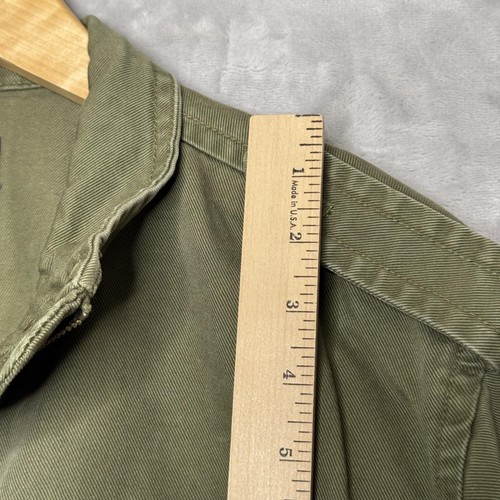 Madewell Jacket Womens Medium Belted Utility Safari Trench Military NO884 NEW - Picture 9 of 10