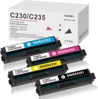 Extra High Yield C230 C235 Toner Cartridge 006R04391/2/3/4 with New Chip  FOR Xe