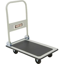 Ironton Folding Platform Truck, 330-Lb. Capacity, 29in.L x 19in.W, 4in. Casters