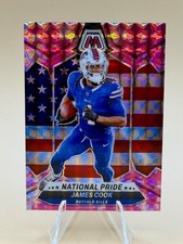 2024 Panini Mosaic Prizm -National Pride - Pink Camo  #259 James Cook Bills