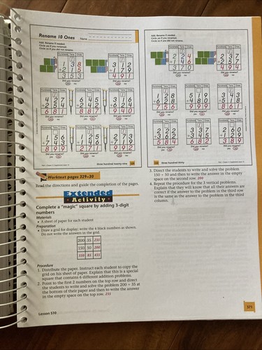 Math 1 Teacher's Edition w/ CD (3rd Edition) BJU Press Spiral Book 1591663210 - Picture 3 of 4